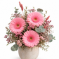 Gerbera preservada rosa