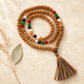 Collar de Rudraksha Bali Mala «Energía de los Cinco Elementos»