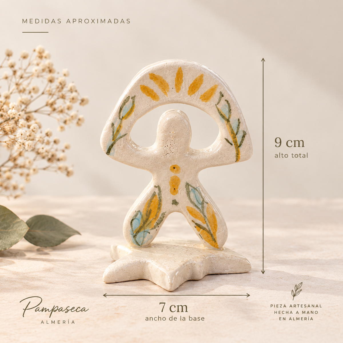 ÍNDALO ESTATUILLA DE CERÁMICA · EDICIÓN PAMPASECA