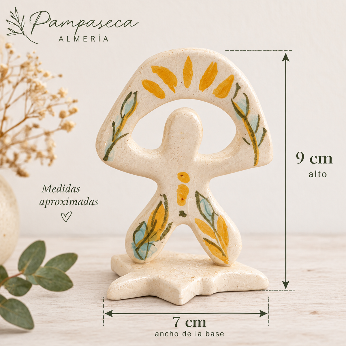 ÍNDALO ESTATUILLA DE CERÁMICA · EDICIÓN PAMPASECA