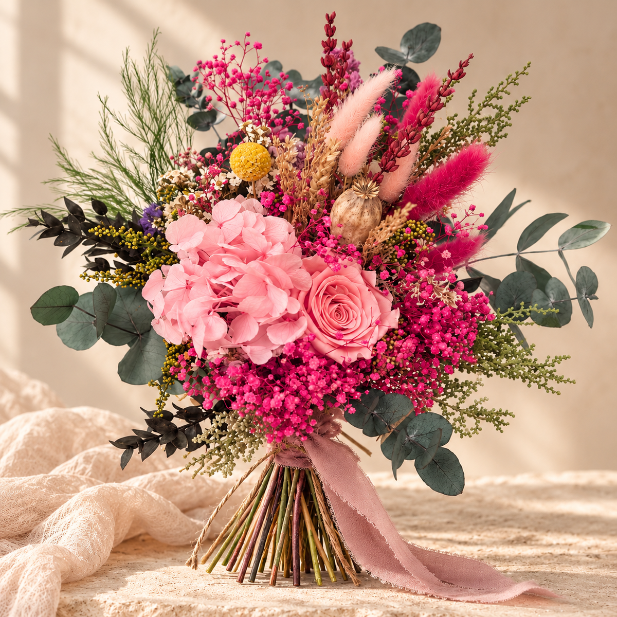 Rosa Silvestre | Ramo de flores preservadas