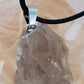 COLLAR DE PIEDRA NATURAL CUARZO FANTASMA