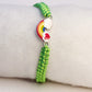 PULSERA TEJIDA ARTESANAL ARCOIRIS