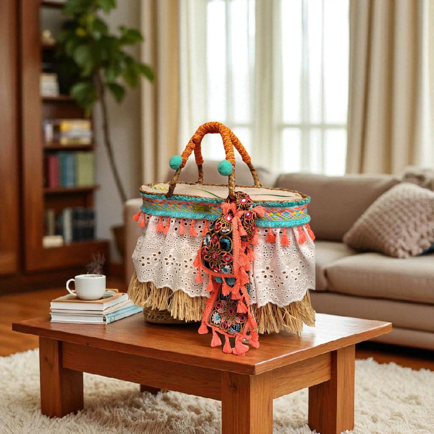 CESTA DE MADAGASCAR CORALINE