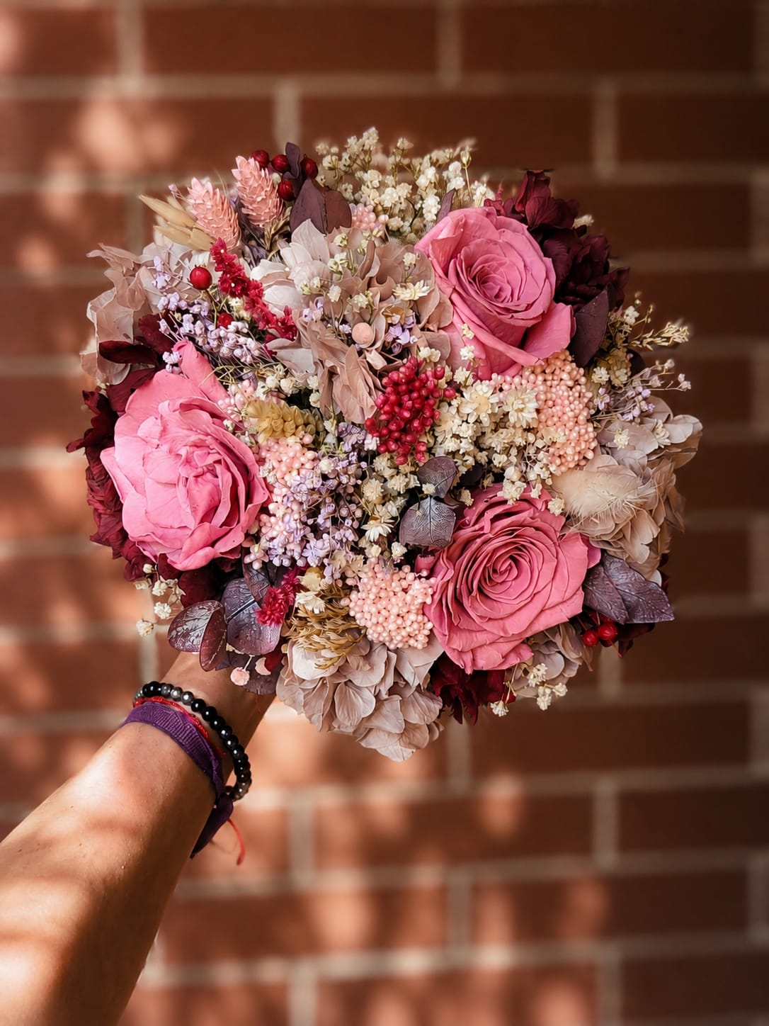 Ramo de Novia Rose – Bouquet preservado artesanal