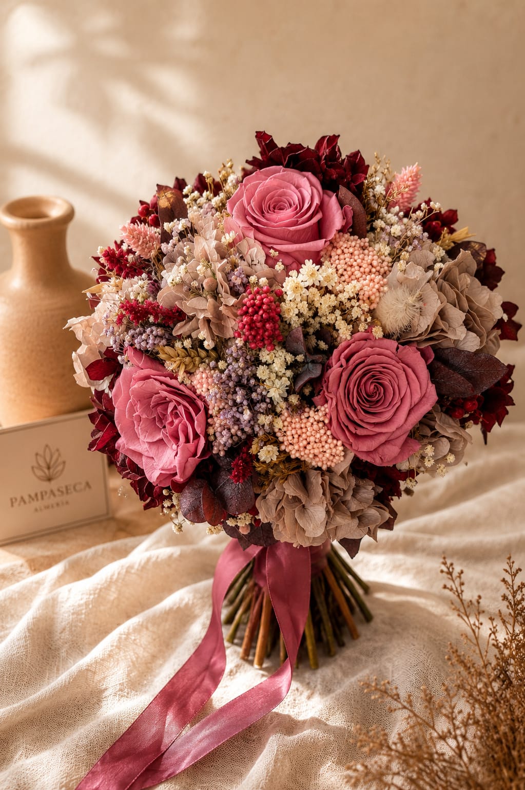 Ramo de Novia Rose – Bouquet preservado artesanal