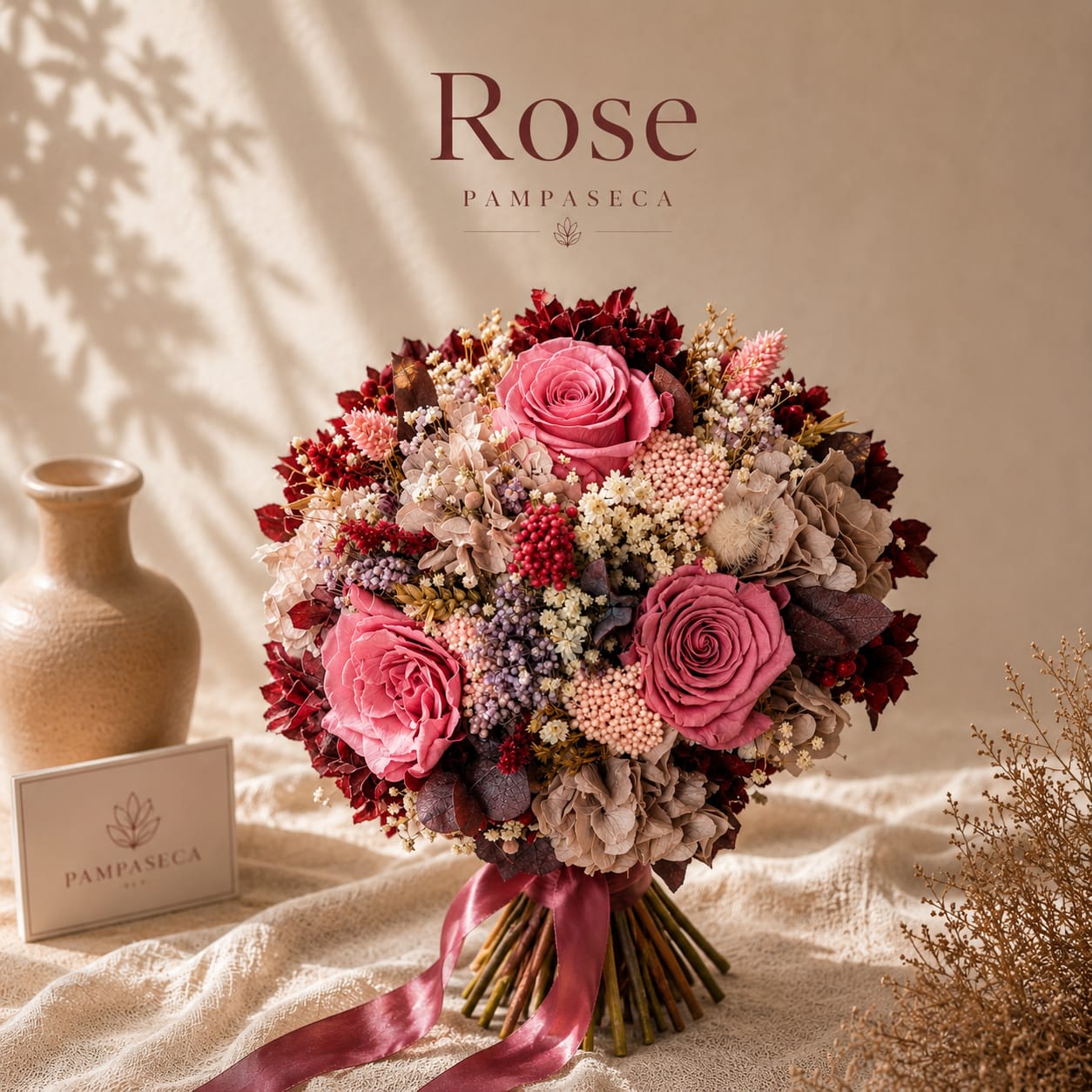 Ramo de Novia Rose – Bouquet preservado artesanal