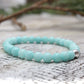 Pulsera de amazonita 6mm