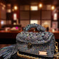 BOLSO TEJIDO A MANO BLUEWISH