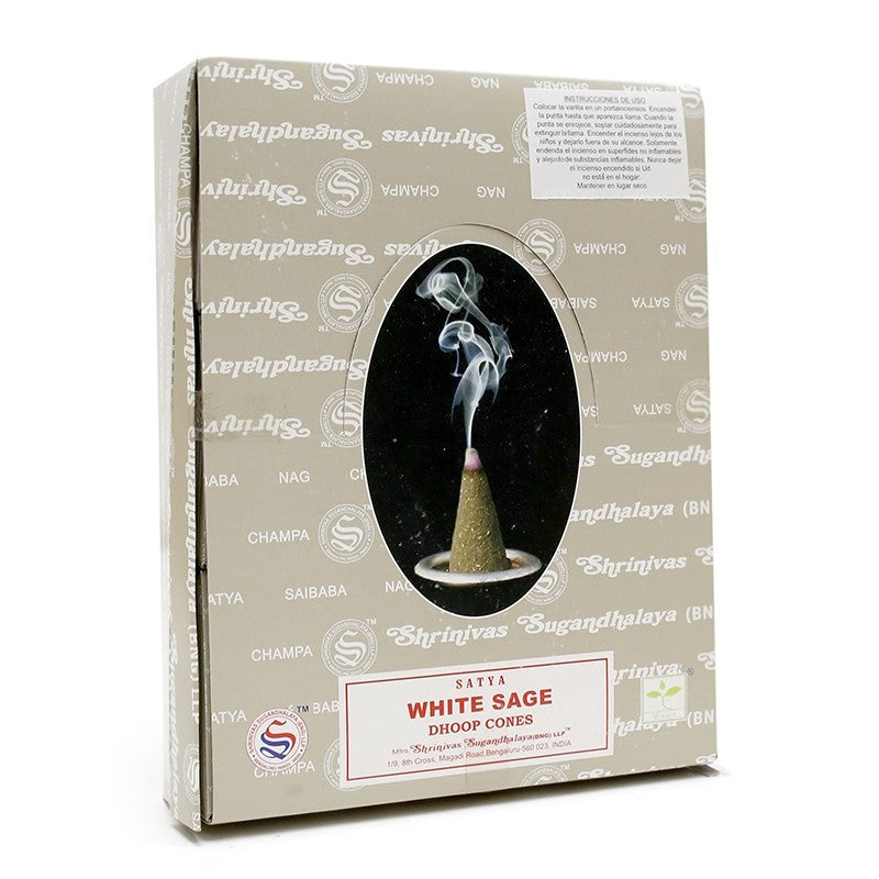 NAG CHAMPA CONOS 12 CAJILLAS White sage