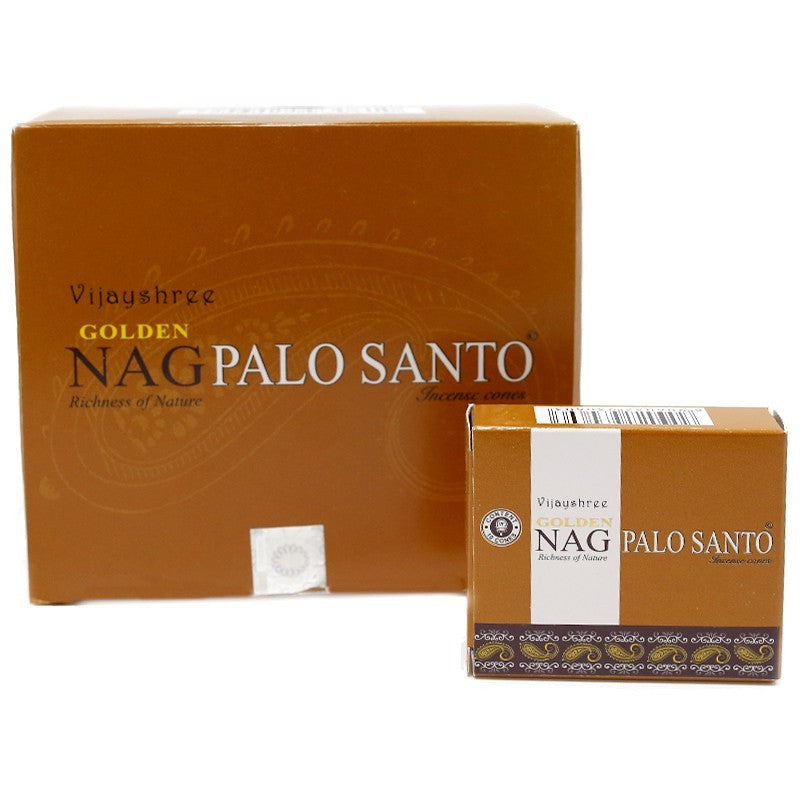 Incienso Golden Palo santo Conos 15 gr