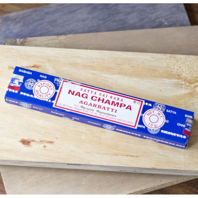 INCIENSO SATYA NAG CHAMPA VARILLAS