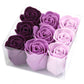 SET DE 9 ROSAS DE JABÓN