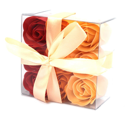 SET DE 9 ROSAS DE JABÓN