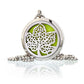 Collares difusores de aromaterapia 30mm - Hoja