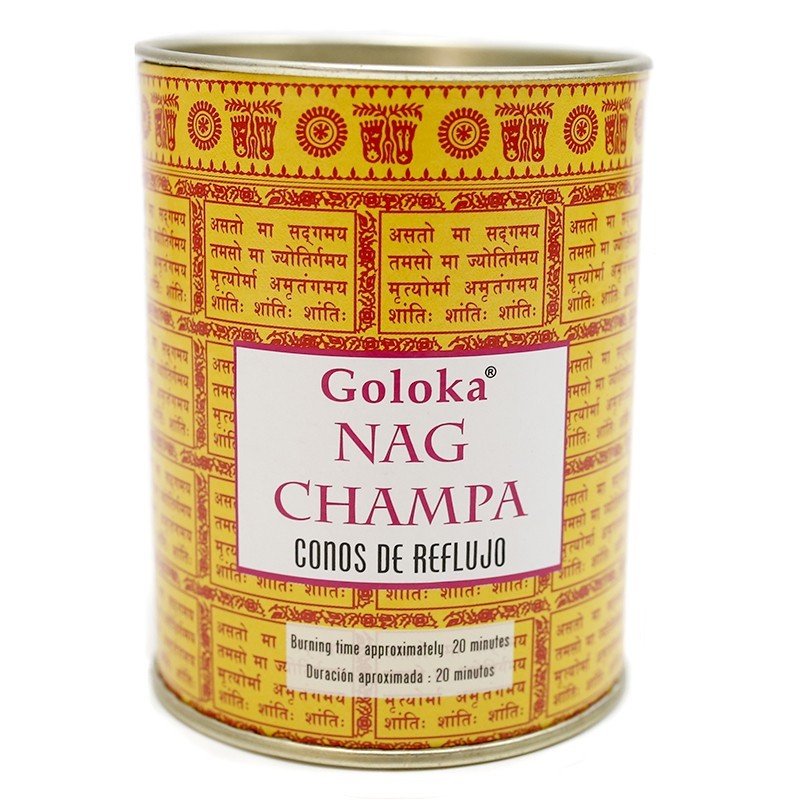 Conos incienso reflujo Goloka - Nag Champa