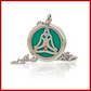 Collar de Joyería de Aromaterapia - Yoga Chakra - 30mm