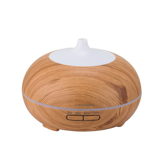 Humidificador de esencias Pivote luz  madera pino